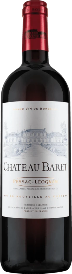 Château Baret Pessac Léognan Rouge 2018