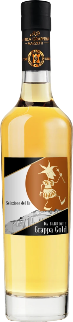 Mazzetti D'Altavilla Grappa Gold Selezione Del Re 0,5l
