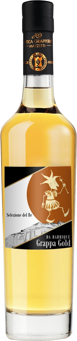 Mazzetti D'Altavilla Grappa Gold Selezione Del Re 0,5l 3 Mazzetti D'Altavilla Grappa Gold Selezione Del Re 0,5l