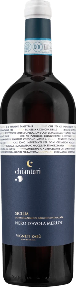 Vigneti Zabù Nero D'Avola-Merlot Chiantari IGT 2022
