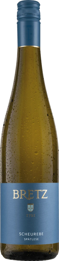 Bretz Scheurebe Spätlese Mild Prädiktatswein 2022