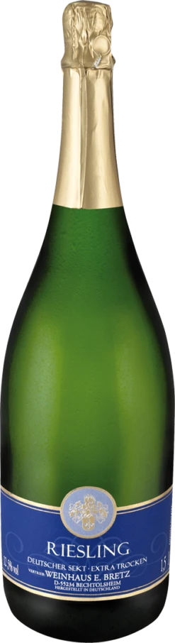Bretz Riesling Sekt Extra Trocken 1,5l Magnum