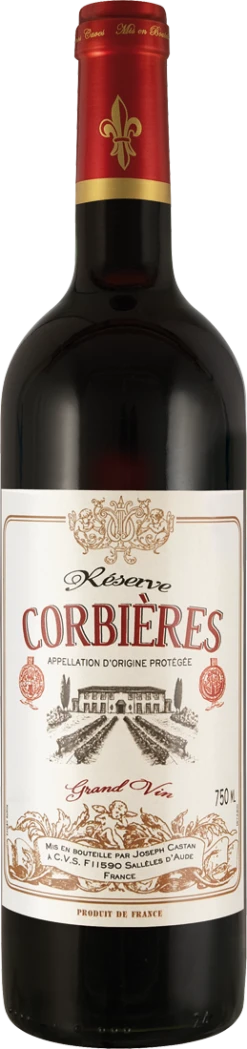 Joseph Castan Corbières Grand Vin Rouge Réserve AOC 2022