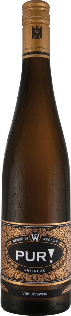 Wegeler Riesling PUR Feinherb VDP.Ortswein 2020 3 Wegeler Riesling PUR Feinherb VDP.Ortswein 2020