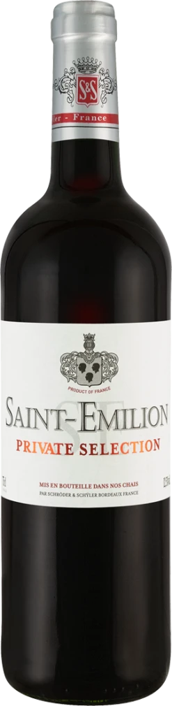 Schröder & Schÿler Saint-Émilion Private Selection AOC 2021