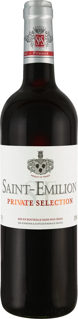 Schröder & Schÿler Saint-Émilion Private Selection AOC 2021 3 Schröder & Schÿler Saint-Émilion Private Selection AOC 2021