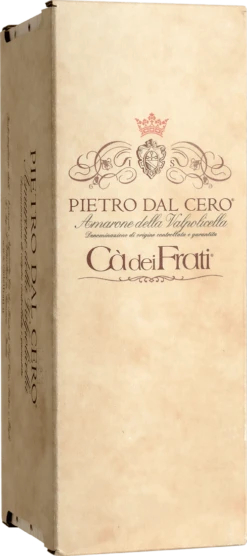 Cà Dei Frati Pietro Dal Cero Amarone Della Valpolicella DOCG 2017 5 Cà Dei Frati Pietro Dal Cero Amarone Della Valpolicella DOCG 2017 -EBROSIA Verkäufe 010574 Ca dei Frati Pietro Dal Cero Amarone della Valpolicella DOC 2013 Kiste