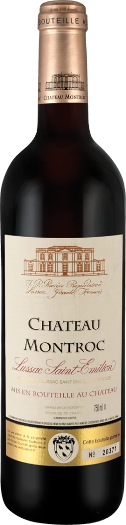 Château Montroc Lussac Saint-Émilion AOC 2019