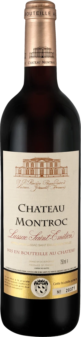 Château Montroc Lussac Saint-Émilion AOC 2019 3 Château Montroc Lussac Saint-Émilion AOC 2019