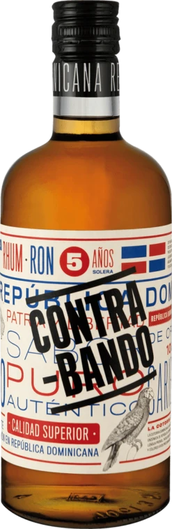 Oliver Y Oliver Rum Contrabando Añejo 5 Años 0,7l