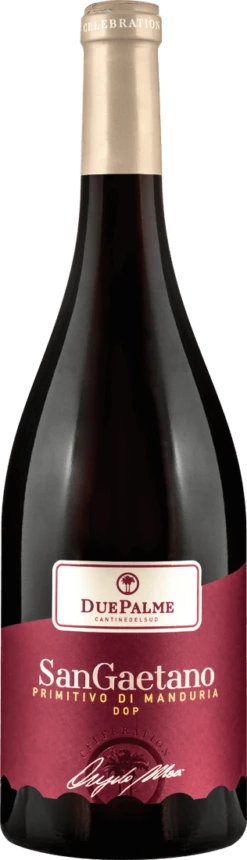 Due Palme Primitivo Di Manduria Sangaetano DOP 2022