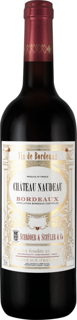 Schröder & Schÿler Château Naudeau Rouge AOC 2020