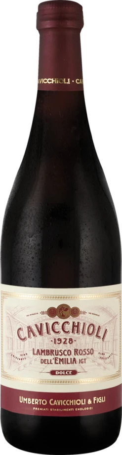 Cavicchioli Lambrusco Rosso Dolce Emilia IGT