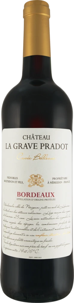 Château La Grave Pradot Cuvée Bellevue AOP 2019