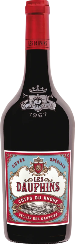 Les Dauphins Rouge AOC 2021