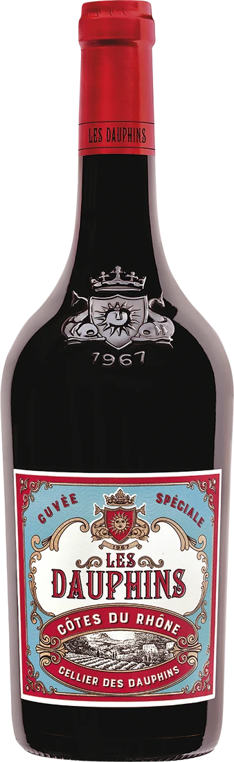 Les Dauphins Rouge AOC 2021 3 Les Dauphins Rouge AOC 2021