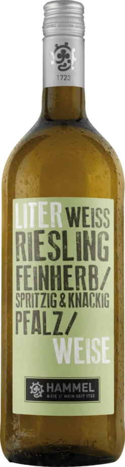 Hammel & Cie Riesling Feinherb 1,0l 2022