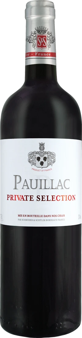 Schröder & Schÿler Pauillac Private Selection AOC 2016 3 Schröder & Schÿler Pauillac Private Selection AOC 2016