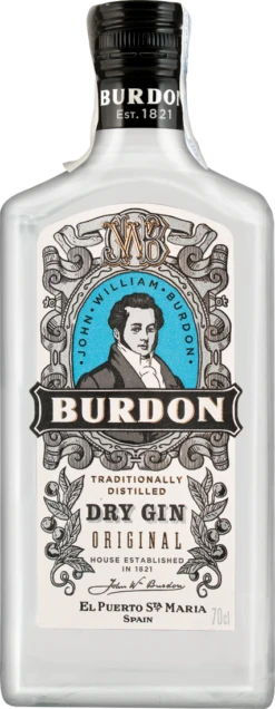 John William Burdon Dry Gin Original 0,7l