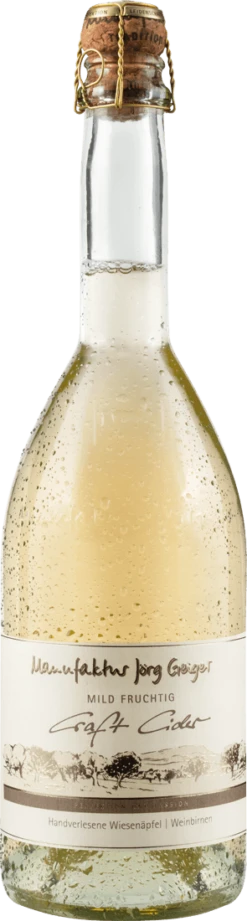 Manufaktur Jörg Geiger Schwäbischer Cider Mild