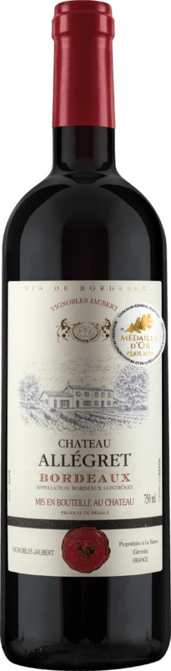 Château Allegret Bordeaux AOC 2022